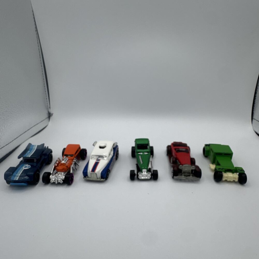 Vintage Hot Wheels Matchbox Diecast Car Lot of 6 Mixed Collection